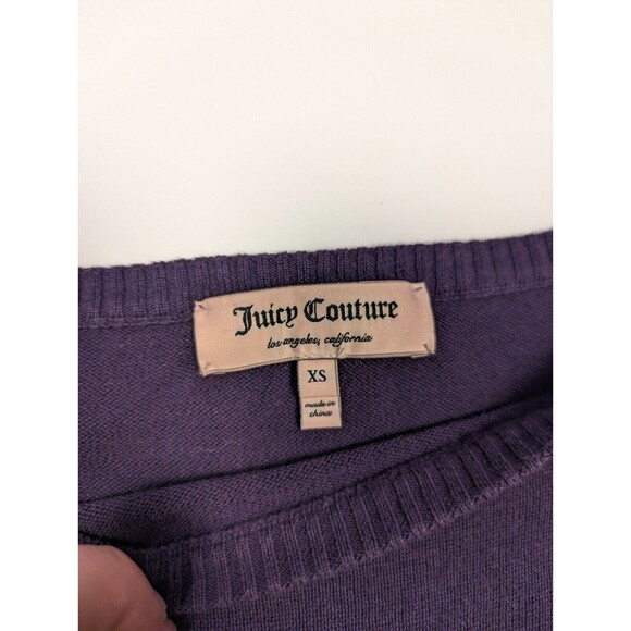 Juicy Couture Womens Knit Sweater Dress Long Sleeve Boat Neck XS (X Small) - Picture 4 of 12
